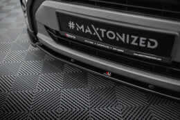 Cup Spoilerlippe Front Ansatz V.2 passend für Suzuki Vitara S Mk2 schwarz Hochglanz