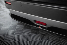 Mittlerer Cup Diffusor Heck Ansatz passend für Suzuki Vitara S Mk2 schwarz Hochglanz