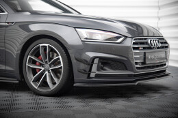 Stoßstangen Flaps Wings vorne Canards für Audi S5 / A5 S-Line Coupe / Sportback F5