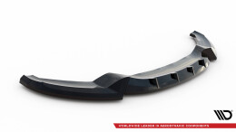 Cup Spoilerlippe Front Ansatz V.1 passend für BMW 3er GT M-Paket F34 schwarz Hochglanz
