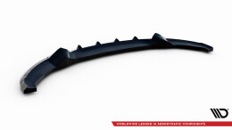 Cup Spoilerlippe Front Ansatz V.1 passend für BMW 3er GT M-Paket F34 schwarz Hochglanz