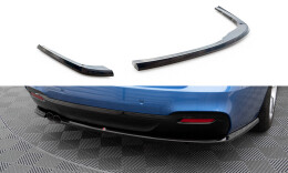 Heck Ansatz Flaps Diffusor V.1 passend für BMW 3er GT M-Paket F34 schwarz Hochglanz