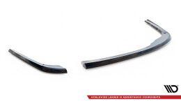 Heck Ansatz Flaps Diffusor V.1 passend für BMW 3er GT M-Paket F34 schwarz Hochglanz
