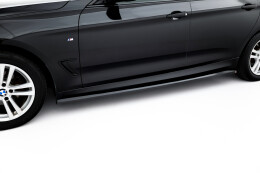 Street+ Seitenschweller Leisten passend für BMW 3er GT M-Paket F34 schwarz Hochglanz