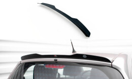 Heck Spoiler Aufsatz Abrisskante für Toyota Yaris T-Sport Mk1 Facelift schwarz Hochglanz