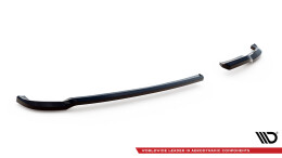 Heck Ansatz Flaps Diffusor für Toyota Yaris T-Sport Mk1 FL schwarz Hochglanz