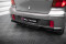 Heck Ansatz Flaps Diffusor für Toyota Yaris T-Sport Mk1 Facelift schwarz Hochglanz