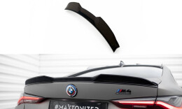 Heck Spoiler Aufsatz Abrisskante 3D für BMW M4 G82 / M440i G22 / 4 M-Paket G22 schwarz Hochglanz