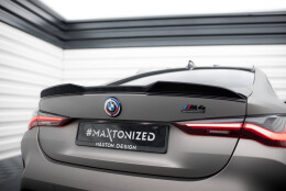 Heck Spoiler Aufsatz Abrisskante 3D passend für BMW M4 G82 / G82 Facelift / M440i / 4 M-Paket G22 / G22 Facelift schwarz Hochglanz