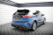 Heck Ansatz Flaps Diffusor passend für Ford Edge ST Mk2 schwarz Hochglanz