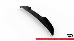 Heck Spoiler Aufsatz Abrisskante 3D passend für Audi A5 Coupe 8T schwarz Hochglanz