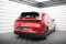 Mittlerer Cup Diffusor Heck Ansatz DTM Look passend für Cupra Leon Hatchback Mk1 schwarz Hochglanz