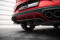 Mittlerer Cup Diffusor Heck Ansatz DTM Look passend für Cupra Leon Hatchback Mk1 schwarz Hochglanz
