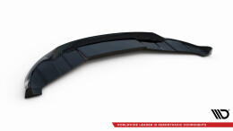 Cup Spoilerlippe Front Ansatz passend für Land Rover Range Rover Evoque HSE Dynamic Mk1 Facelift schwarz Hochglanz