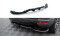 Mittlerer Cup Diffusor Heck Ansatz DTM Look passend für Land Rover Range Rover Evoque HSE Dynamic Mk1 Facelift schwarz Hochglanz