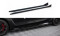 Seitenschweller Ansatz Cup Leisten V.3 passend für CSL Look BMW M3 Limousine / Touring G80 / G81 schwarz Hochglanz