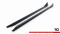 Seitenschweller Ansatz Cup Leisten V.3 passend für CSL Look BMW M3 Limousine / Touring G80 / G81 schwarz Hochglanz