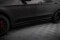 Seitenschweller Ansatz Cup Leisten V.2 für Mercedes-Benz GLC Coupe AMG-Line C253  schwarz Hochglanz