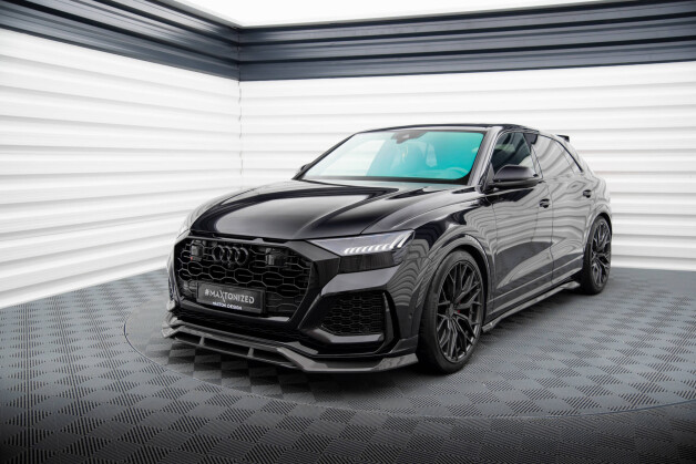 Carbon Bodykit passend für Audi RSQ8 Mk1 Frontspoiler Heckspoiler Seitenschweller Heck Ansatz