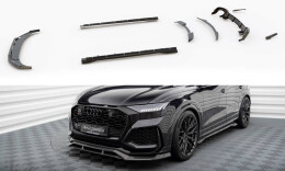 Carbon Bodykit für Audi RSQ8 Mk1 Frontspoiler Heckspoiler Seitenschweller Heckansatz