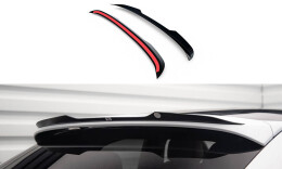 Heck Spoiler Aufsatz Abrisskante passend für Porsche Cayenne Coupe Mk3 schwarz Hochglanz