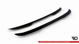 Heck Spoiler Aufsatz Abrisskante passend für Porsche Cayenne Coupe Mk3 schwarz Hochglanz