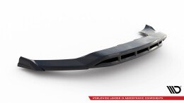 Cup Spoilerlippe Front Ansatz passend für Porsche Cayenne Coupe / SUV Mk3 schwarz Hochglanz