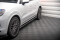 Seitenschweller Ansatz Cup Leisten passend für Porsche Cayenne Coupe / SUV Mk3 schwarz Hochglanz