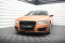 Cup Spoilerlippe Front Ansatz V.1 passend für Audi A7 C7 schwarz Hochglanz