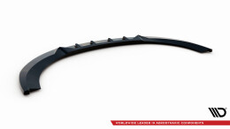 Cup Spoilerlippe Front Ansatz V.2 passend für Audi A7 C7 schwarz Hochglanz