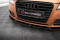 Cup Spoilerlippe Front Ansatz V.2 für Audi A7 C7 schwarz Hochglanz