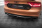 Mittlerer Cup Diffusor Heck Ansatz passend für Audi A7 S-Line C7 schwarz Hochglanz