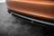 Mittlerer Cup Diffusor Heck Ansatz passend für Audi A7 S-Line C7 schwarz Hochglanz