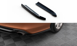 Heck Ansatz Flaps Diffusor für Audi A7 C7 schwarz...