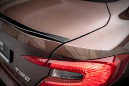 Heck Spoiler Aufsatz Abrisskante passend für Fiat Tipo S Limousine Mk1 schwarz Hochglanz