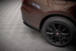 Mittlerer Cup Diffusor Heck Ansatz DTM Look passend für Fiat Tipo S Limousine Mk1 schwarz Hochglanz