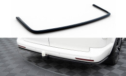 Mittlerer Cup Diffusor Heck Ansatz passend für VW T6 Lang Facelift schwarz Hochglanz