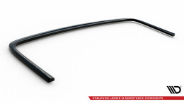 Mittlerer Cup Diffusor Heck Ansatz passend für VW T6 Lang Facelift schwarz Hochglanz