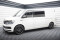 Seitenschweller Ansatz Cup Leisten passend für VW T6 Lang Facelift schwarz Hochglanz