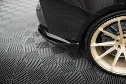 Street+ Heck Ansatz Flaps V.4 passend für BMW M4 G82 / G82 FL schwarz Hochglanz