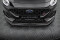 Cup Spoilerlippe Front Ansatz V.1 für Ford Fiesta ST / ST-Line Mk8 Facelift schwarz Hochglanz