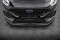 Cup Spoilerlippe Front Ansatz V.1 passend für Ford Fiesta ST / ST-line Mk8 Facelift schwarz Hochglanz