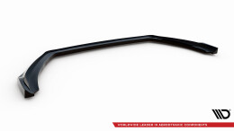 Street+ Spoilerlippe Front Ansatz V.3 passend für Ford Fiesta ST / ST-line Mk8 FL schwarz Hochglanz