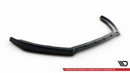 Cup Spoilerlippe Front Ansatz V.4 passend für Ford Fiesta ST / ST-line Mk8 Facelift schwarz Hochglanz