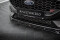 Cup Spoilerlippe Front Ansatz V.4 für Ford Fiesta ST / ST-Line Mk8 Facelift schwarz Hochglanz