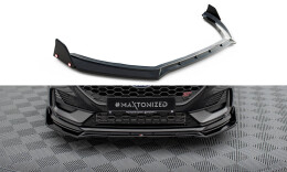 Cup Spoilerlippe Front Ansatz V.4 +Flaps für Ford Fiesta ST / ST-Line Mk8 Facelift