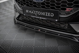 Cup Spoilerlippe Front Ansatz V.4 + Flaps passend für Ford Fiesta ST / ST-line Mk8 Facelift
