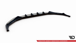 Cup Spoilerlippe Front Ansatz V.4 passend für BMW 5er M-Paket G30 / G31 schwarz Hochglanz