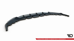 Cup Spoilerlippe Front Ansatz V.1 passend für BMW 7 G11 / G12 Facelift schwarz Hochglanz