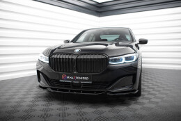 Street+ Spoilerlippe Front Ansatz V.2 passend für BMW 7 G11 / G12 FL schwarz Hochglanz